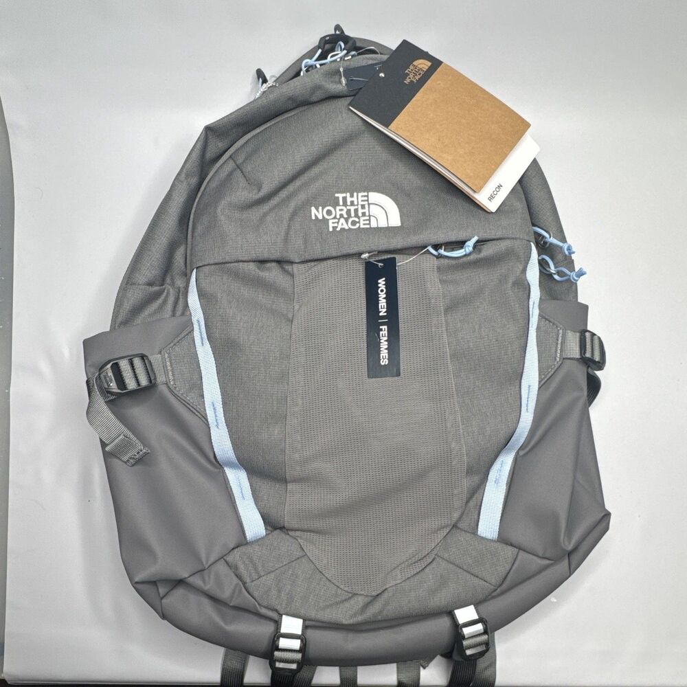 The North Face Recon Women's Hiking Backpack 30L Gray Laptop Compartment OS